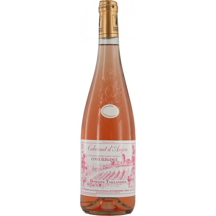 Cabernet d'Anjou Rosé Cuvée "Elégance" - Domaine Taillandier - 75 cl