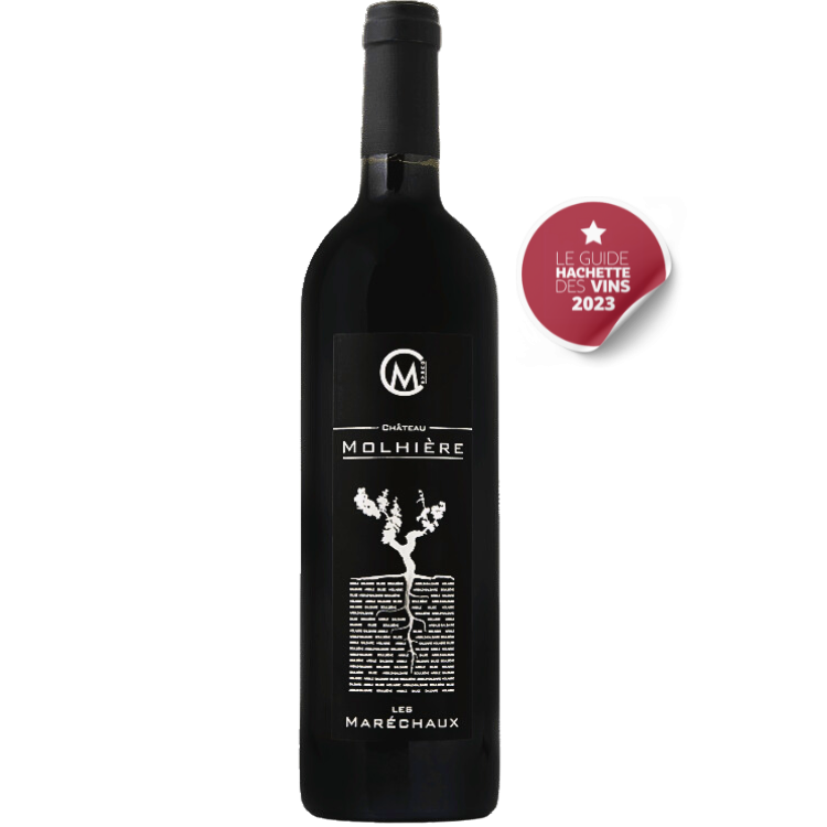 Côtes de Duras Rouge 2020 - Cuvée "Les Maréchaux" - Château Molhière - 75cl