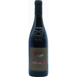 Vacqueyras Rouge 2018 - Cuvée L'affirmé(e) - Domaine de La Ganse - 75cl
