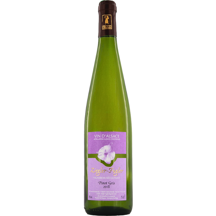 Pinot Gris 2018 - Domaine Ziegler Fugler - 75cl