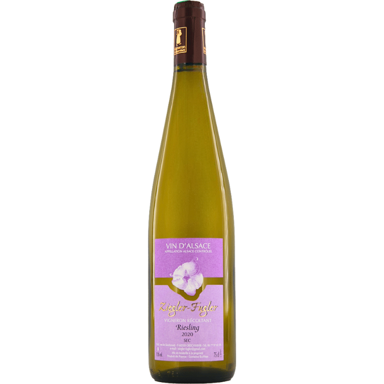Riesling 2020 - Domaine Ziegler Fugler - 75cl